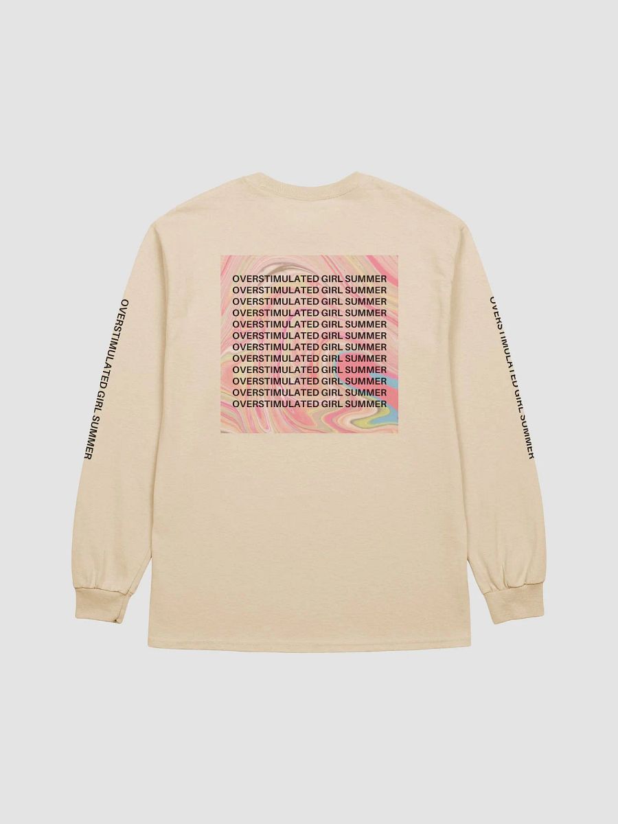 OVERSTIMULATED GIRL SUMMER trippy long sleeve product image (2)