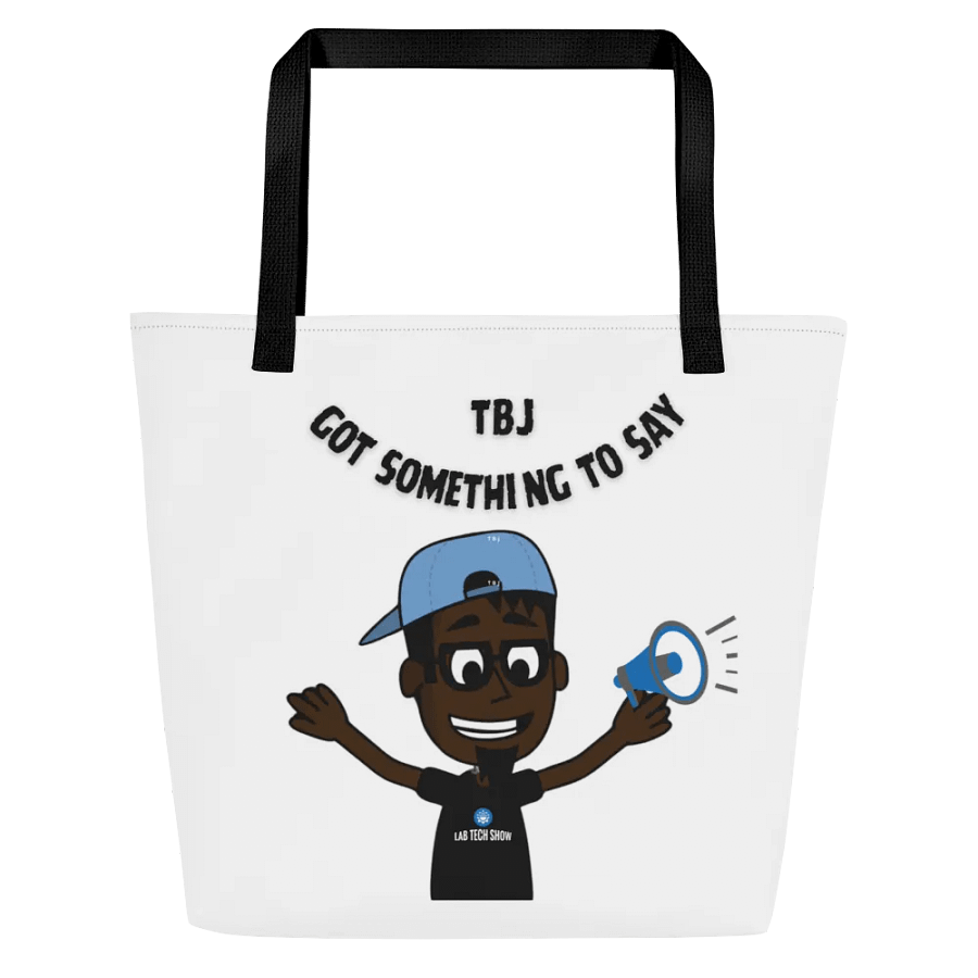 TBJ Large Tote Bag w/ Pocket product image (6)