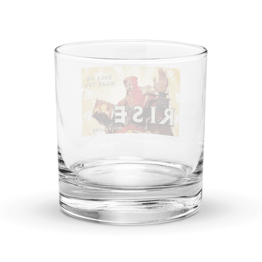 Make You Rise Rocks Glass product image (4)