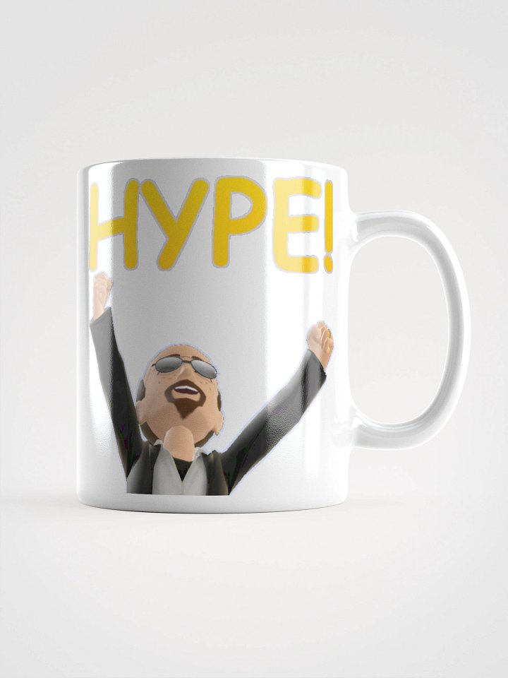 Hype Emote - White Mug product image (2)