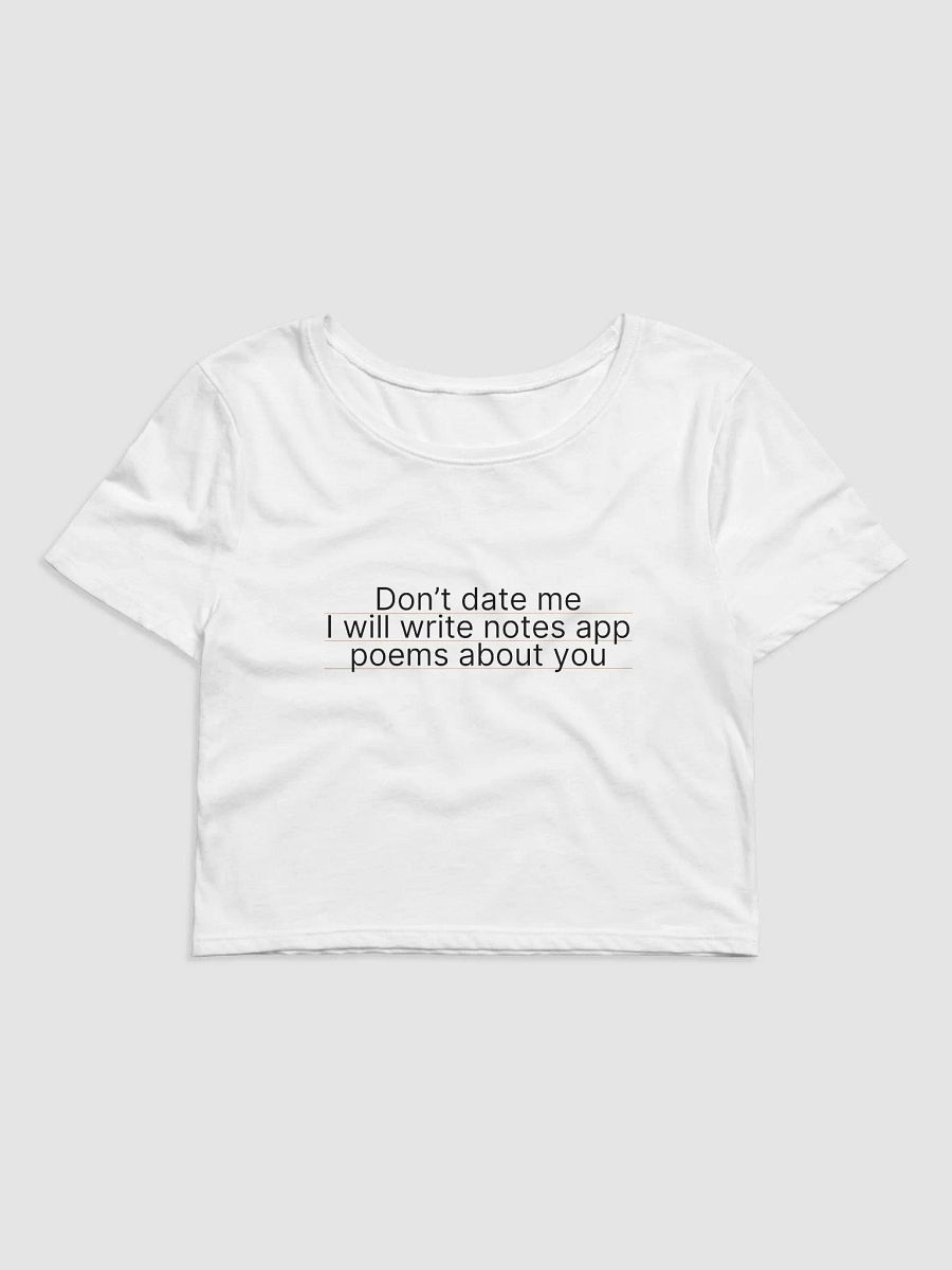 Notes App Baby Tee product image (1)