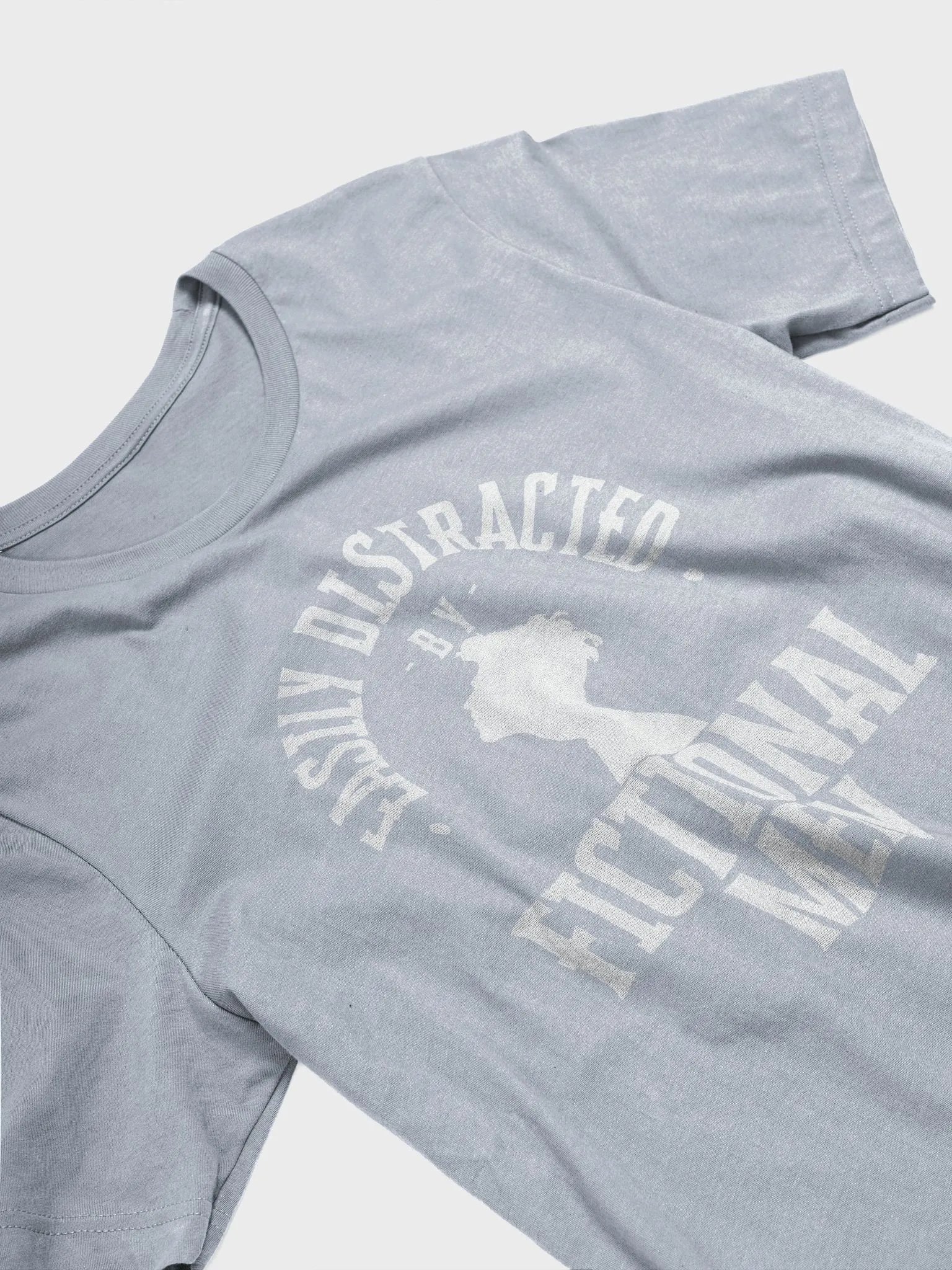 Easily Distracted by Fictional Men shirt White product image (34)