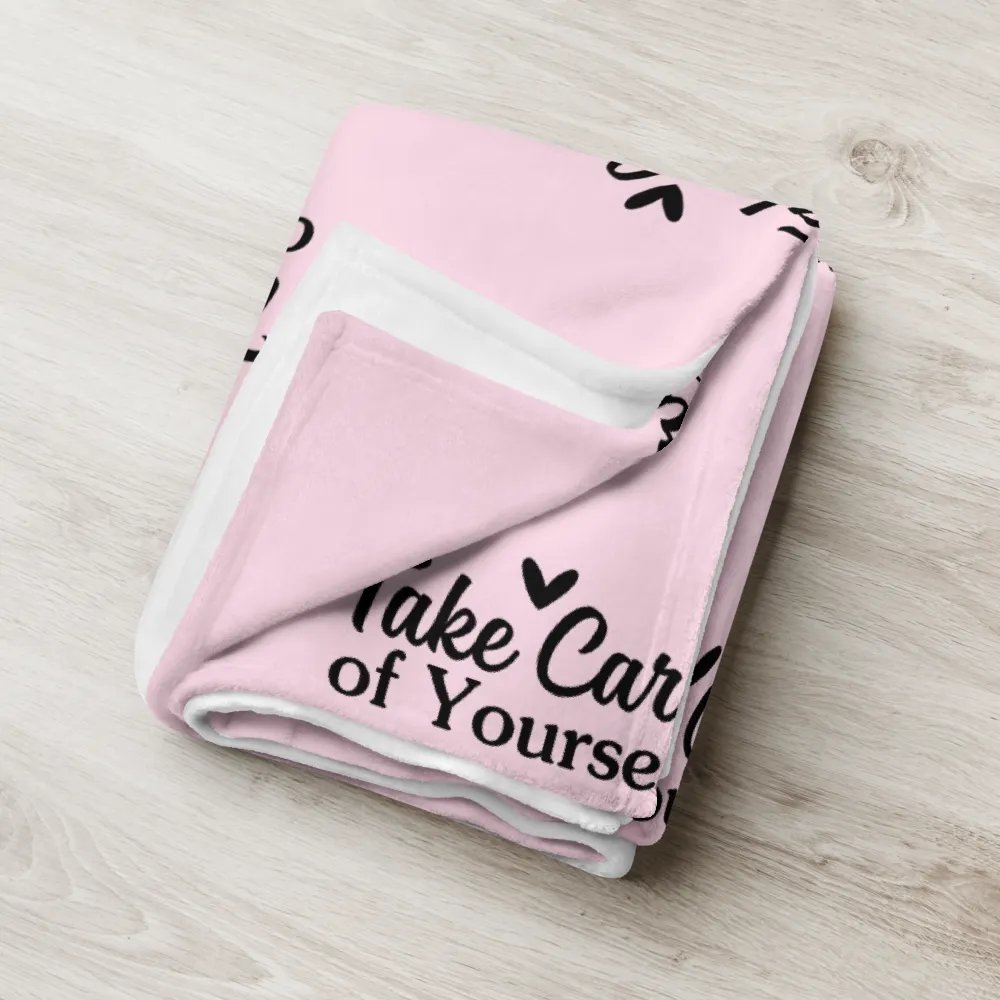 Take Care Of Yourself Blanket product image (7)