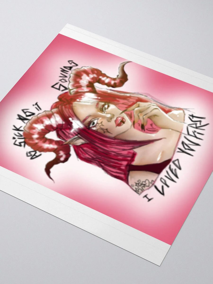(echos art ) as sick as it sounds sticker product image (3)