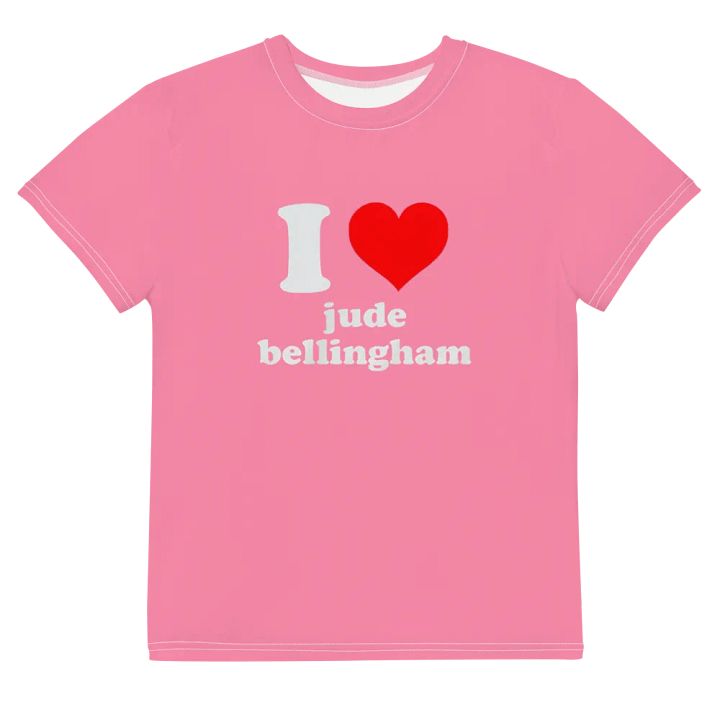 I love Jude Bellingham Youth baby tee product image (2)