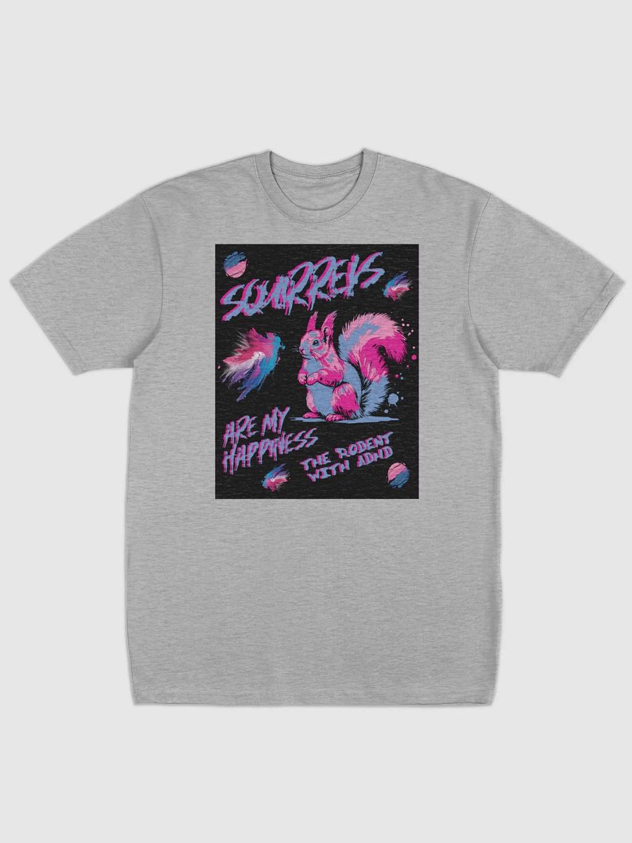 SQUIRRELS ARE MY HAPPINESS SUPERSOFT TEE product image (1)