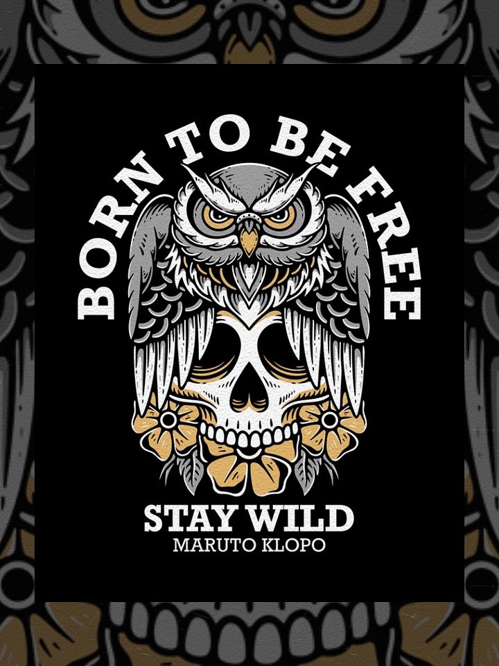 born to be free - stay wild product image (1)