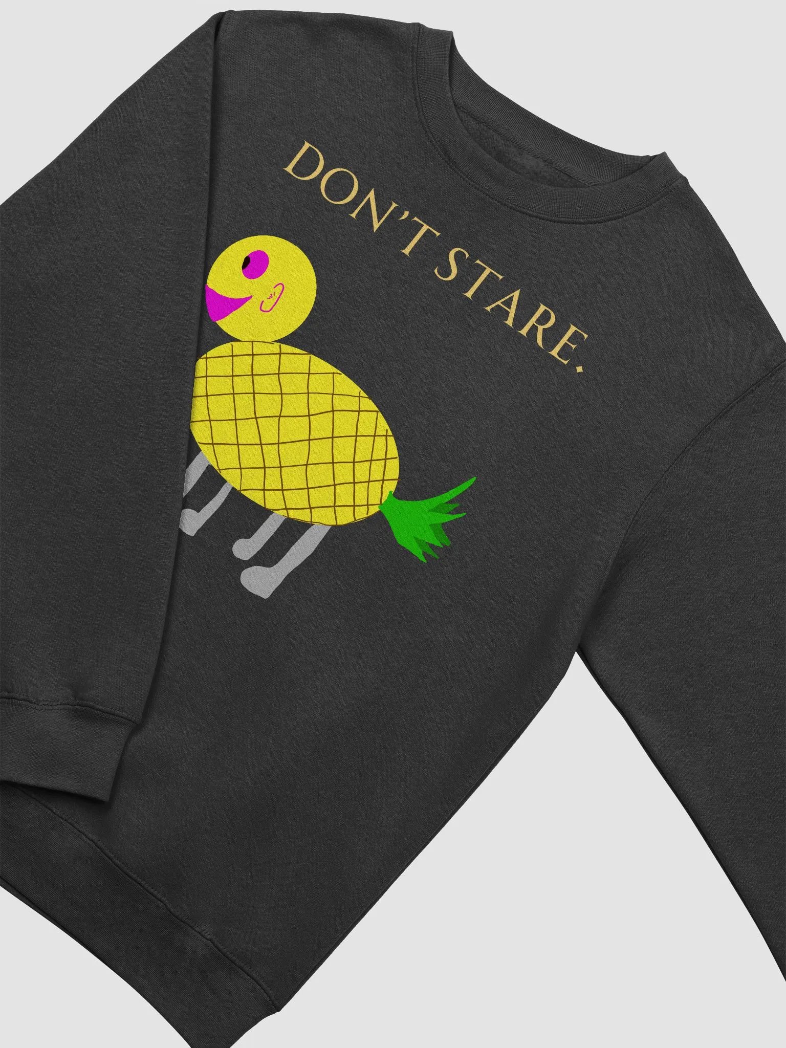 'DON'T STARE' Unisex Essential Crewneck product image (3)
