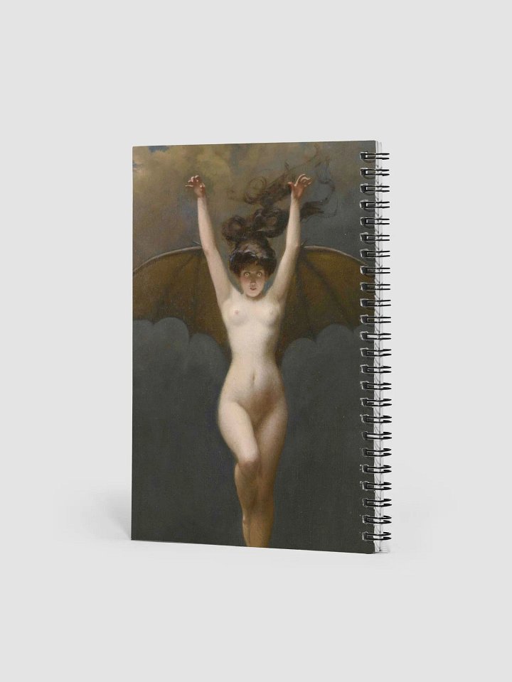 ''The Bat Woman'' by Joseph Pénot Spiral Notebook product image (2)