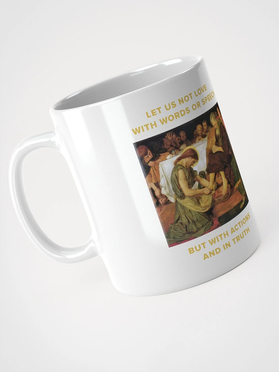 1 John 3:18 Mug product image (3)
