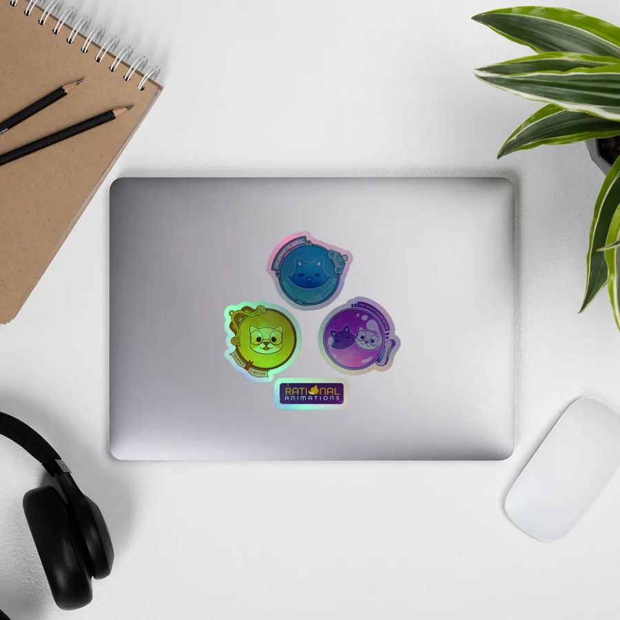 The World Can Be Better - Holographic Sticker Set product image (8)