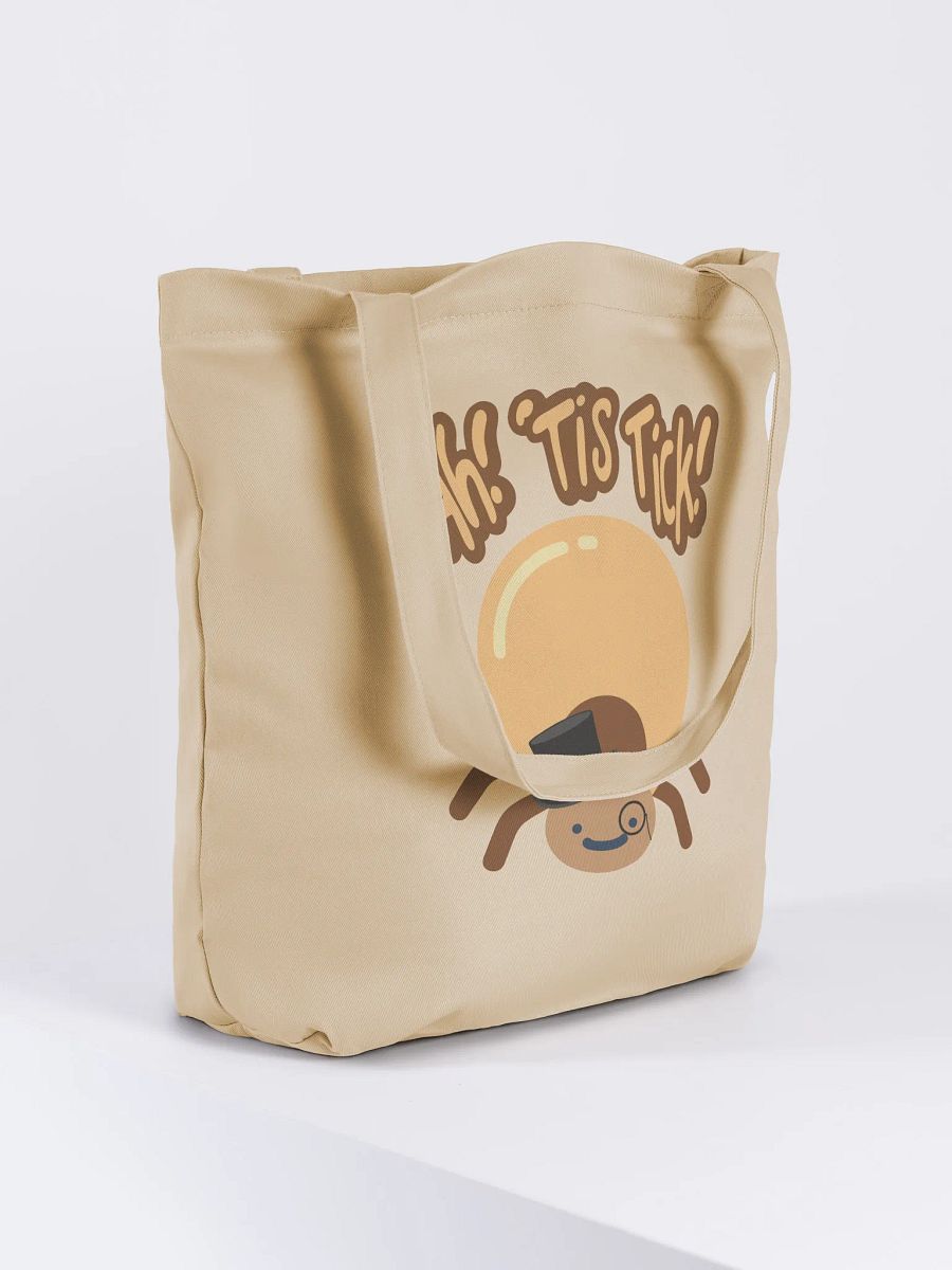Ah 'Tis Tick Tote Bag product image (4)