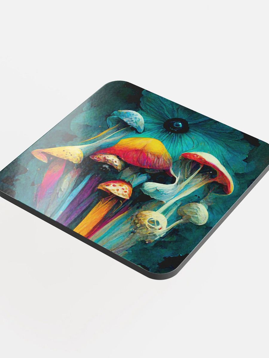 Vibrant Mushroom Medley Coaster Set product image (4)