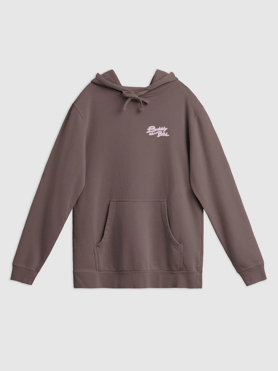 *not* mentally linear (sm. lined design, #E1B9CE) printed pigment hoodie product image (31)