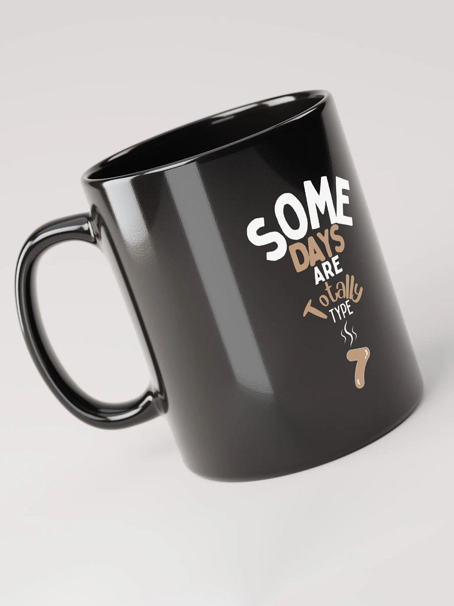 Funny Nurse Black Mug 