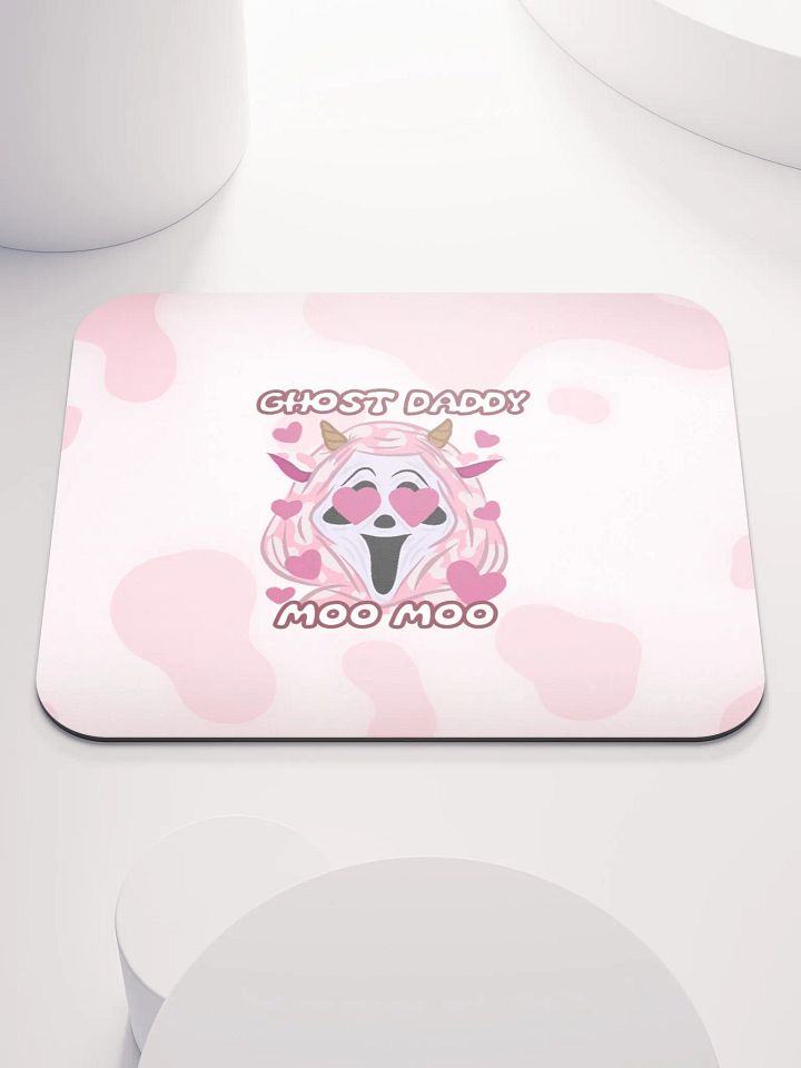 Ghost Daddy MooMoo Small Mouse Pad product image (1)