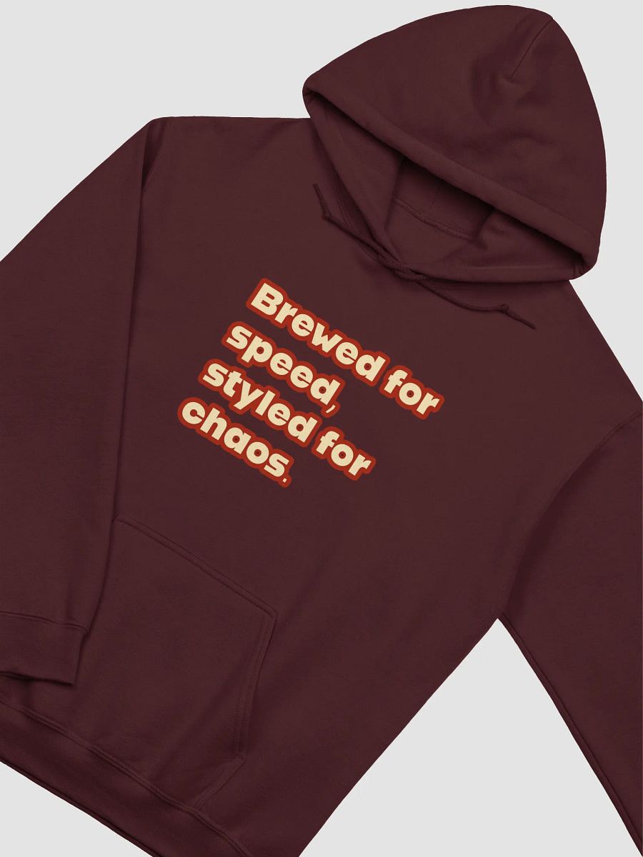 Brewed For Speed Hooded Sweatshirt product image (3)
