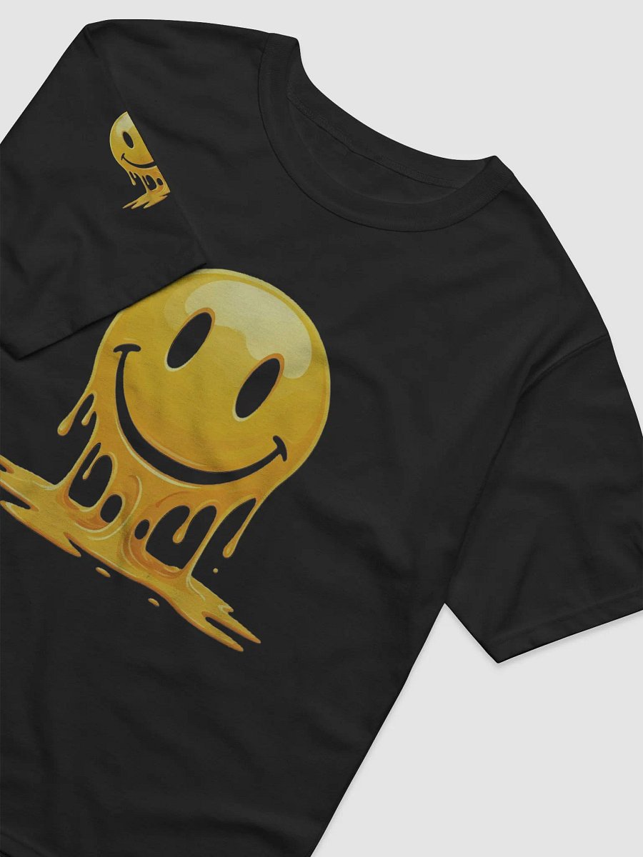 Melting Smiley face Relaxed-Fit Tee product image (3)