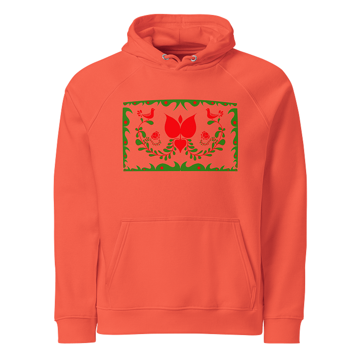 Vibrant Hungarian Garden Eco Hoodie product image (1)
