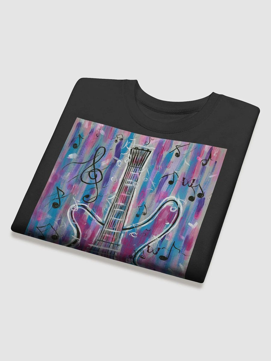 My guitar (art by Dina R.) - Cotton Long Sleeve T-Shirt product image (4)