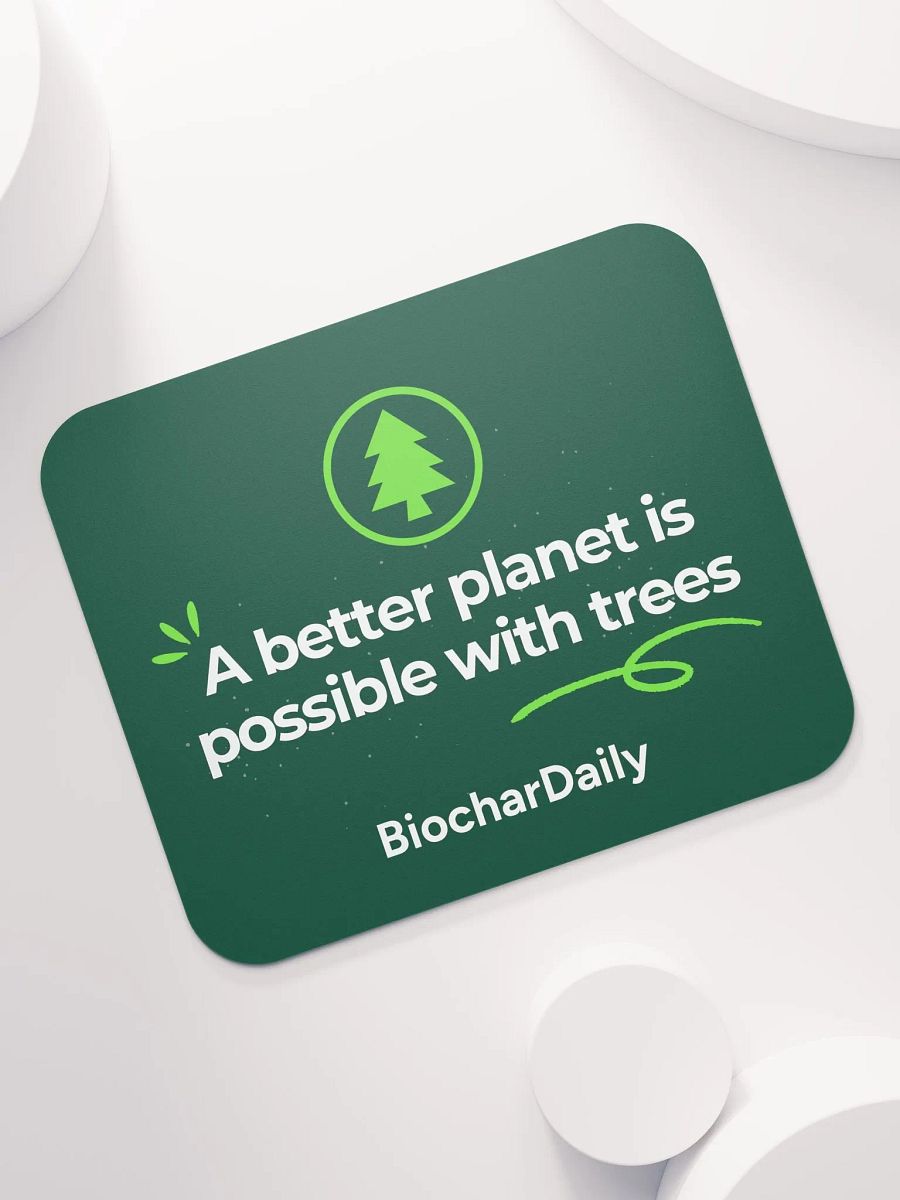 “A Better Planet” Classic Mouse Pad – BiocharDaily Edition product image (7)