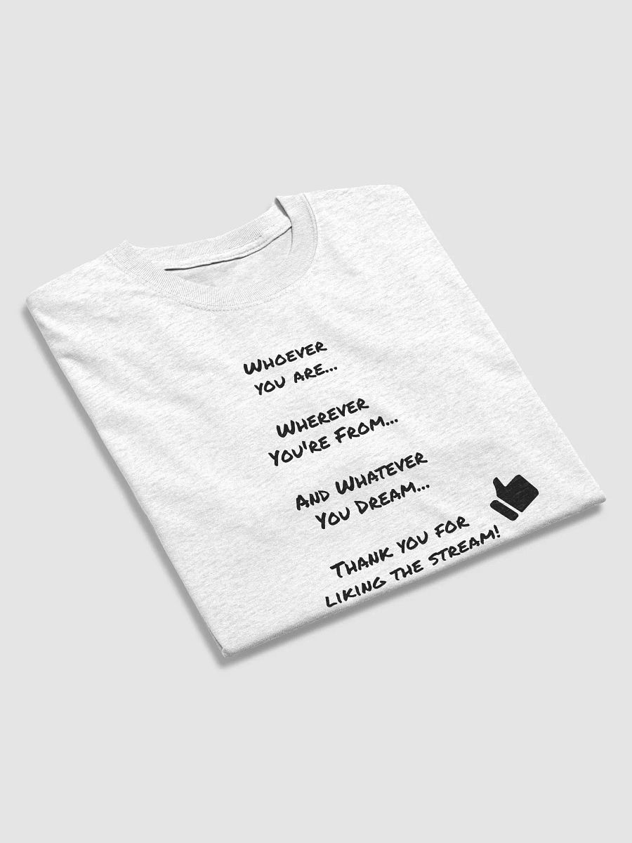 Thanks for liking the stream! - Dark Font Heavy T product image (32)