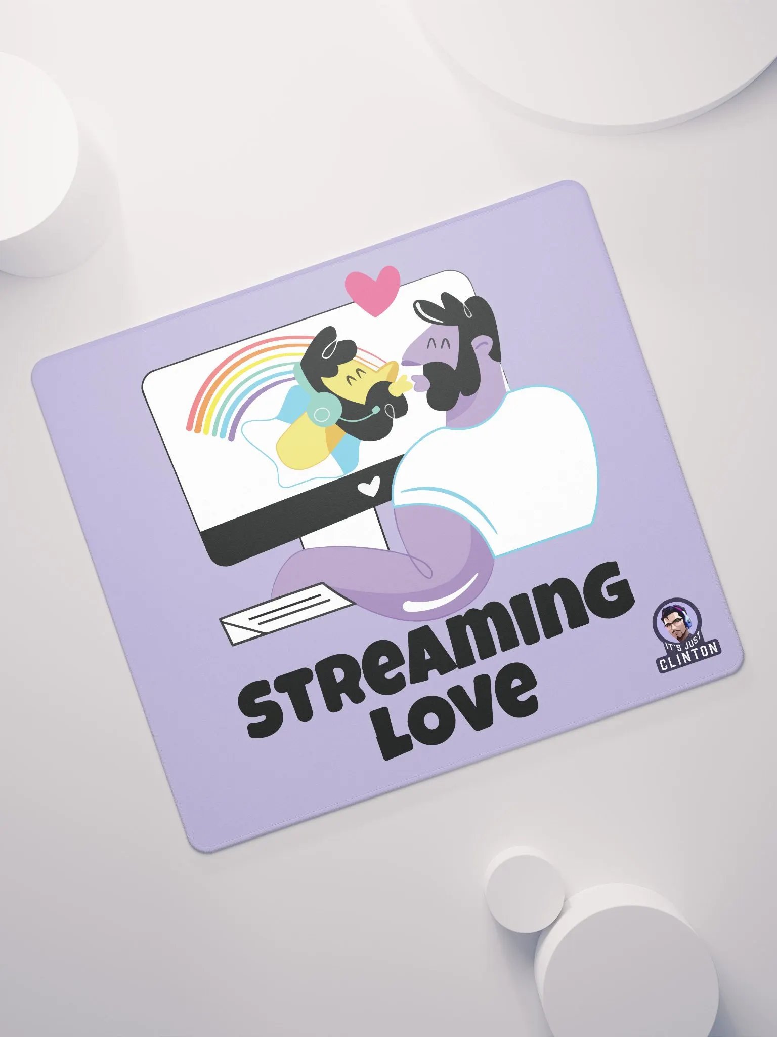 Streaming Love Mouse Pad product image (7)