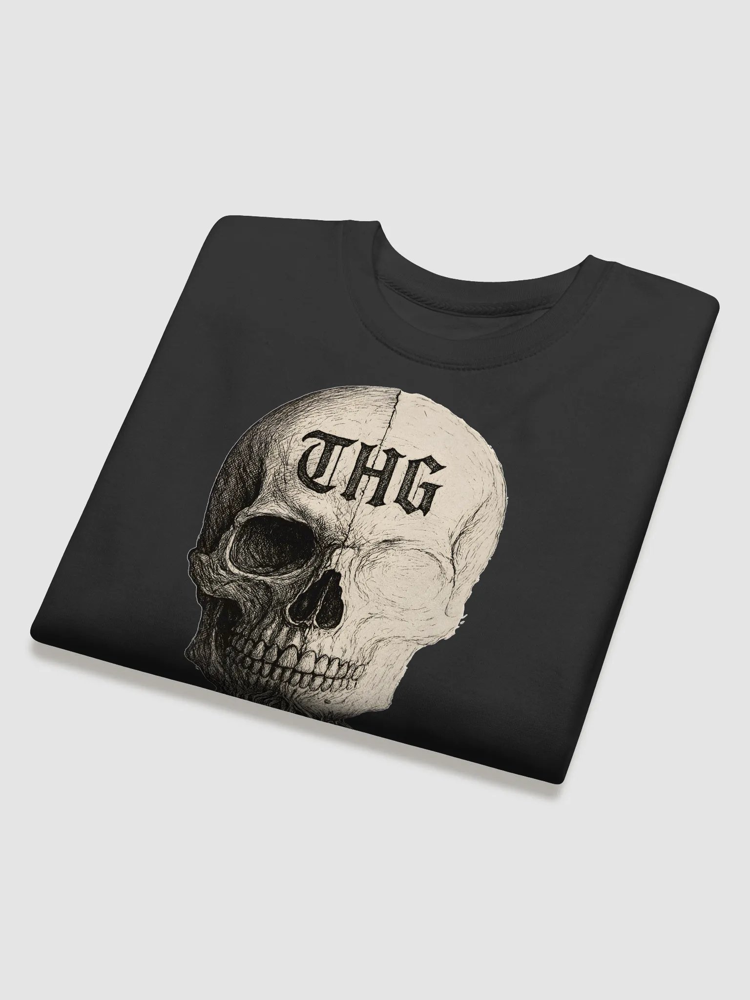THG "Unfinished Skull" Premium Sweatshirt product image (11)