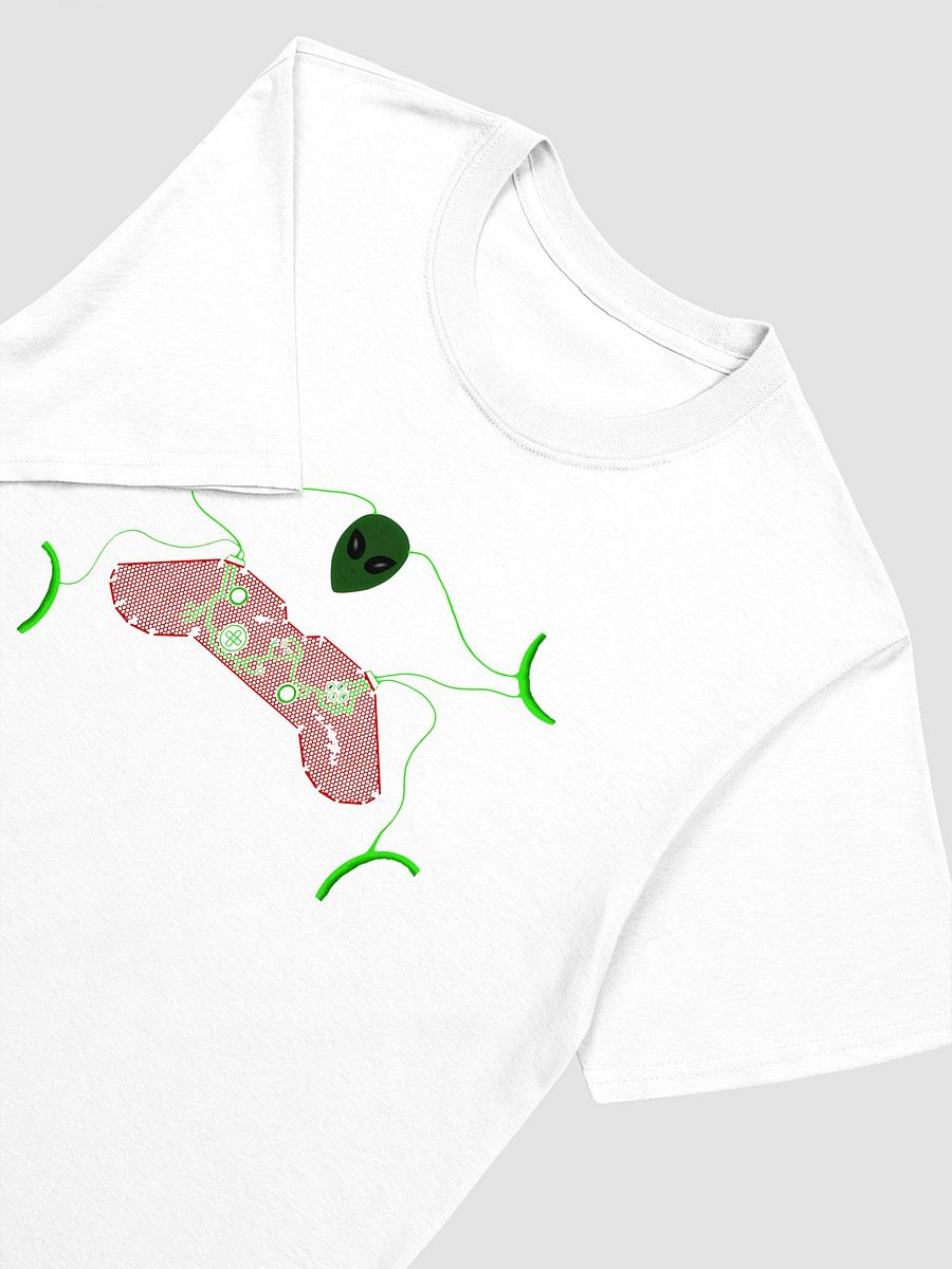 Neon Circuit Alien T-Shirt product image (7)