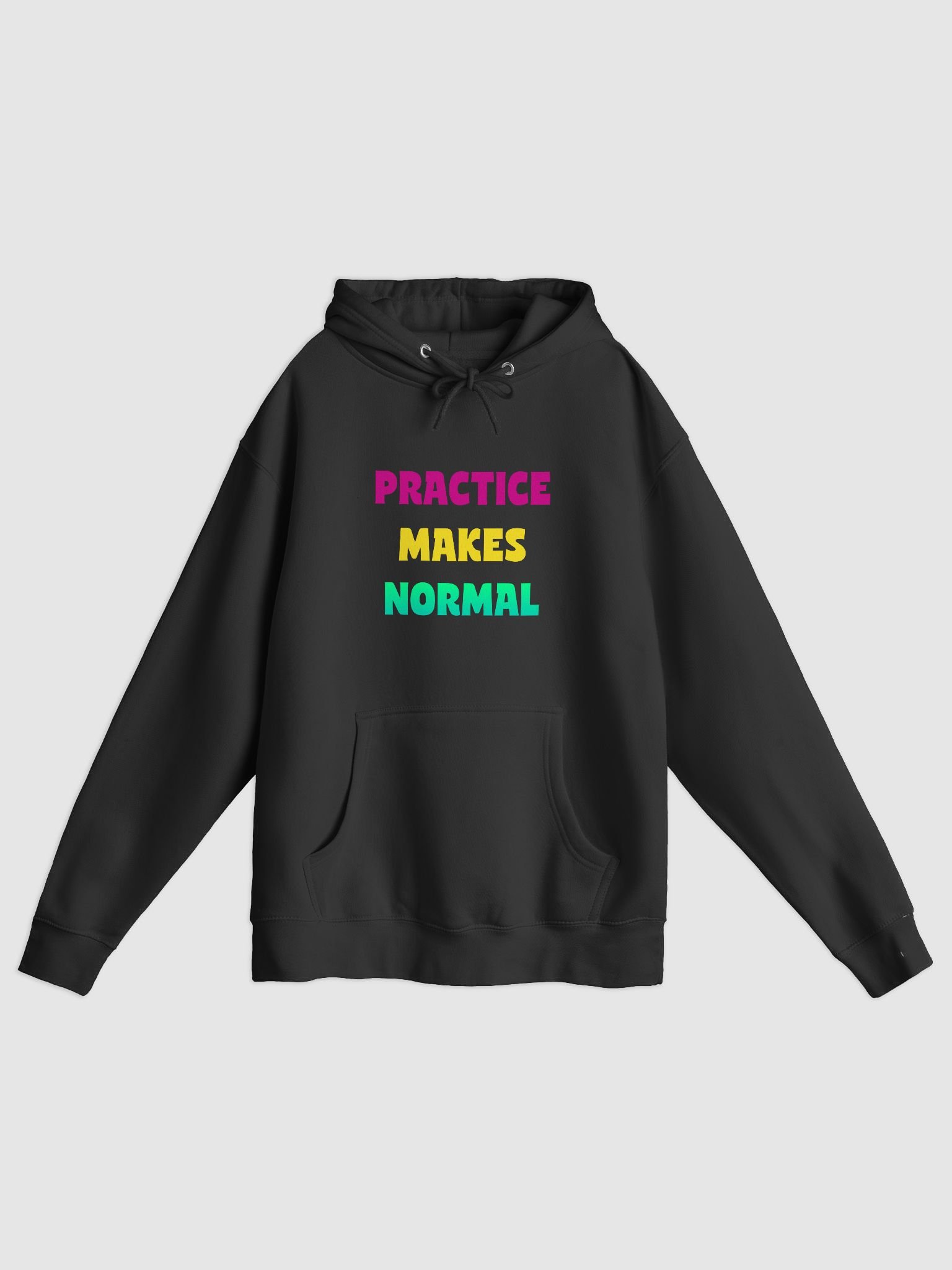 Practice Makes Normal Premium Hoodie product image (1)