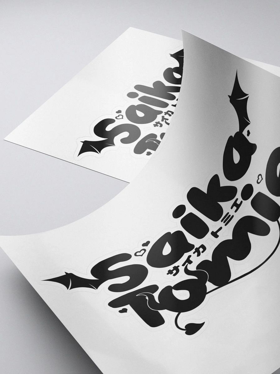 Saika Tomie Logo | BLACK product image (4)