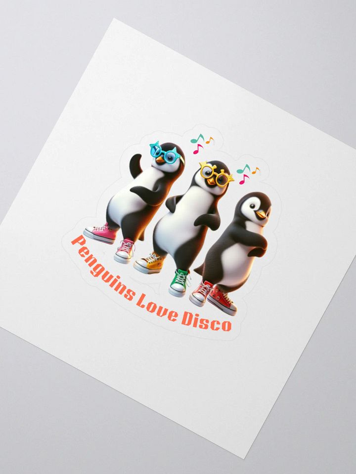 Penguin Groove Vinyl Stickers product image (2)