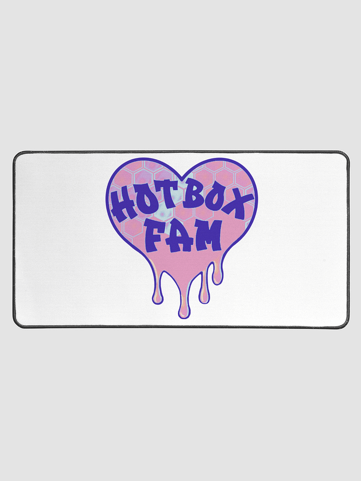 HOT BOX FAM COTTON CANDY HONEY COMB LOGO DESK MAT product image (1)
