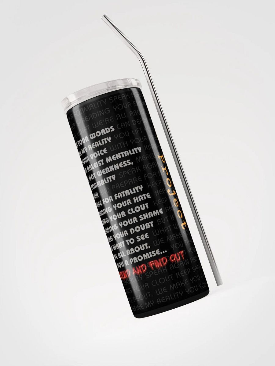 FAAFO 20 oz Tumbler with Straw product image (3)