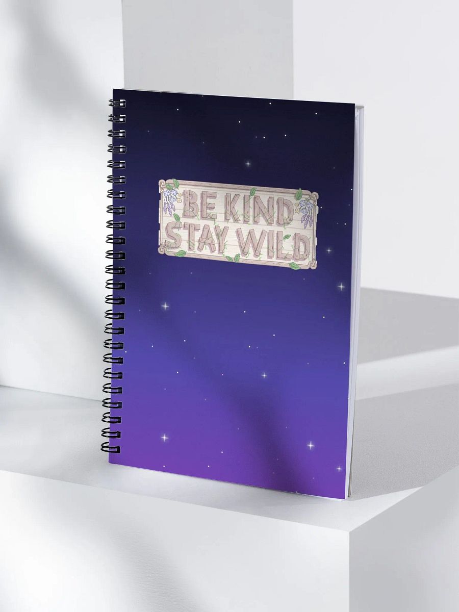 Be Kind Stardew Inspired Nighttime Notebook product image (4)