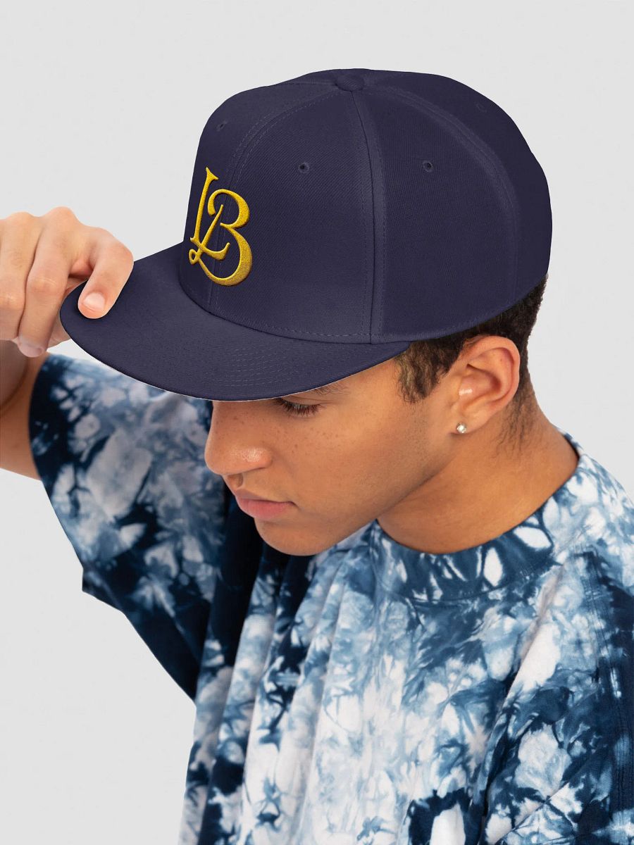 LB hat purp gld product image (5)