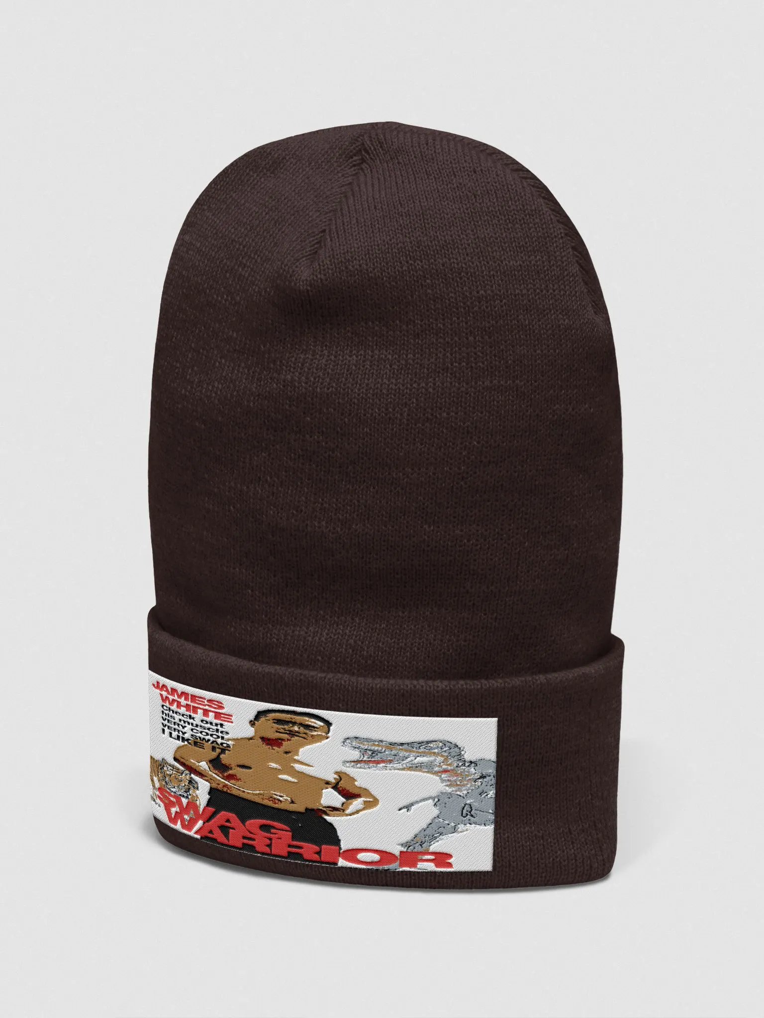 Yupoong Cuffed Beanie ：swag warrior product image (5)