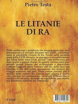 Le Litanie di Ra - Pietro Testa product image (2)