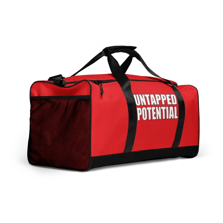 Untapped Potential Red Duffle Bag product image (2)