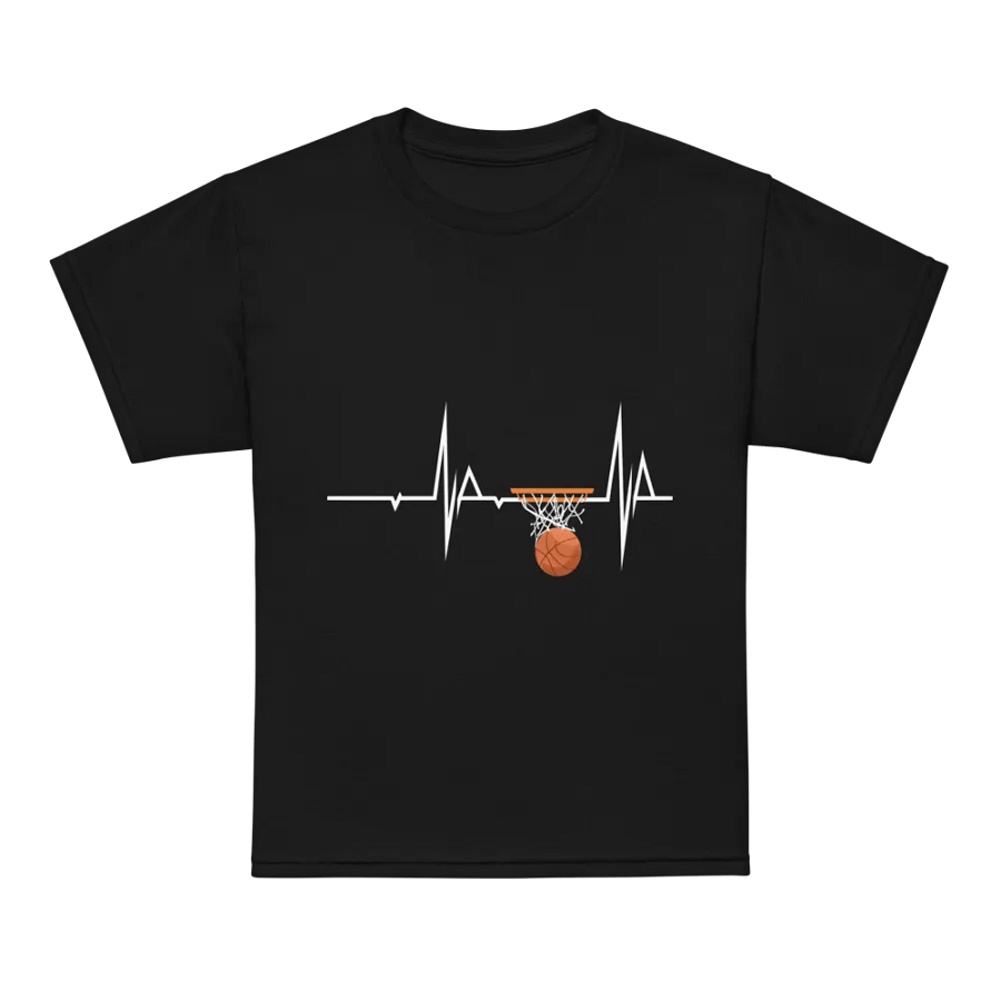 Heartbeat Hoops Youth Tee product image (7)
