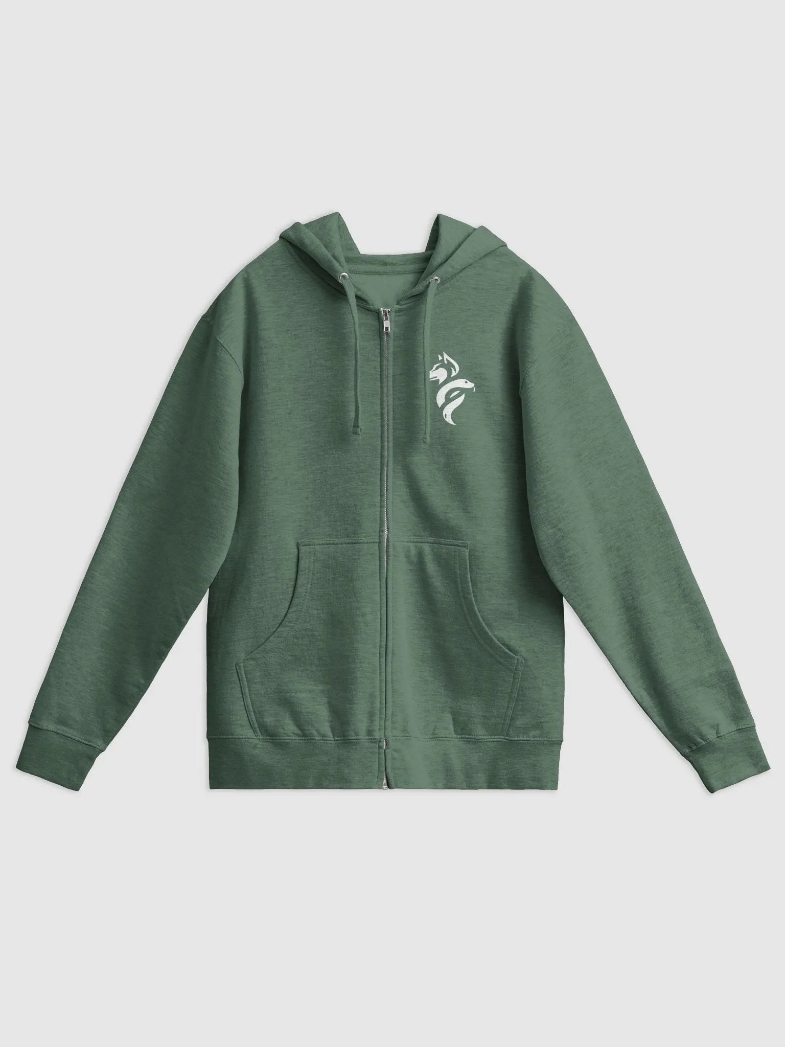 Wolf Snake Zip Up Hoodie product image (3)
