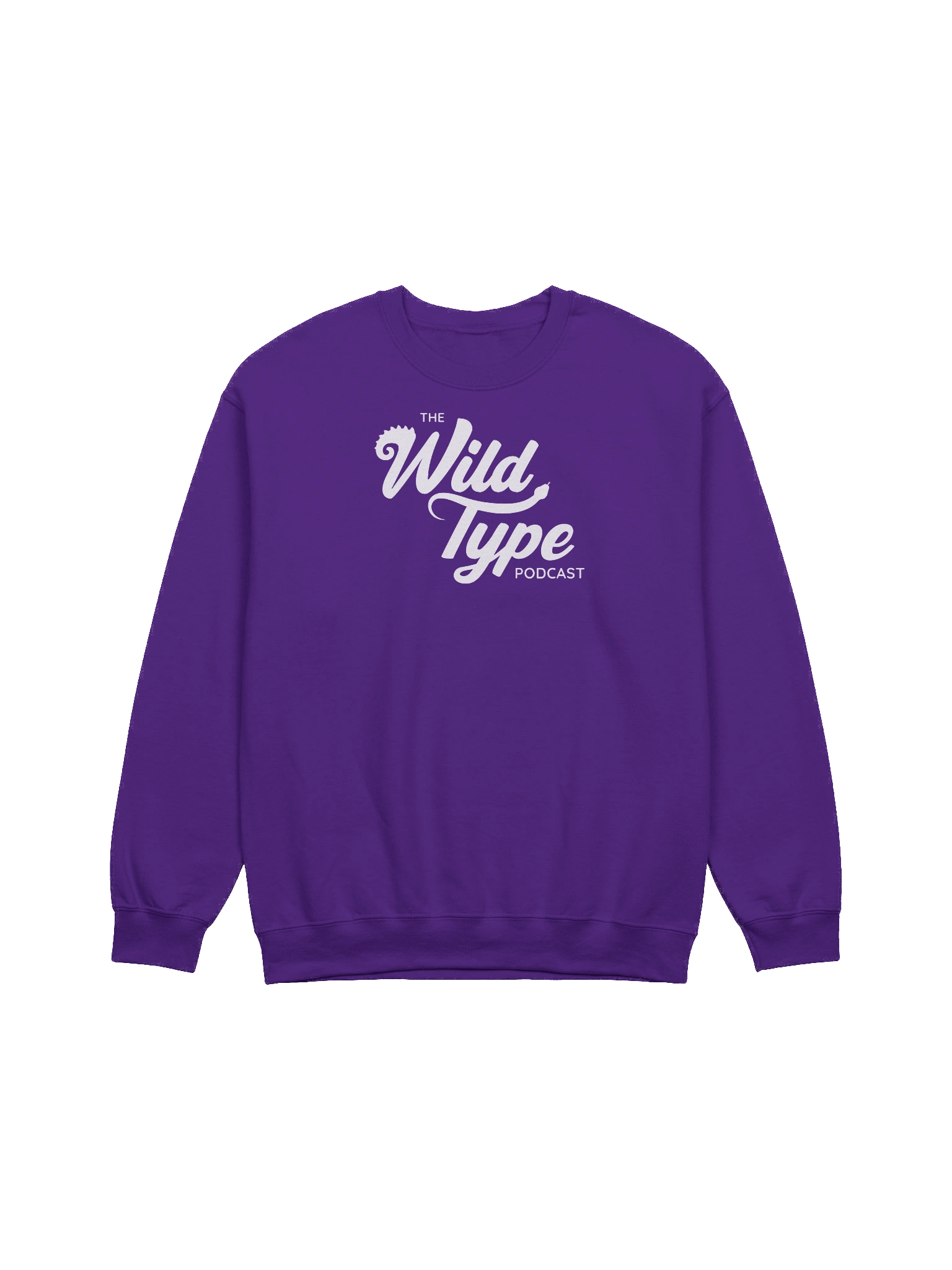 White Wild Type Logo sweater product image (3)