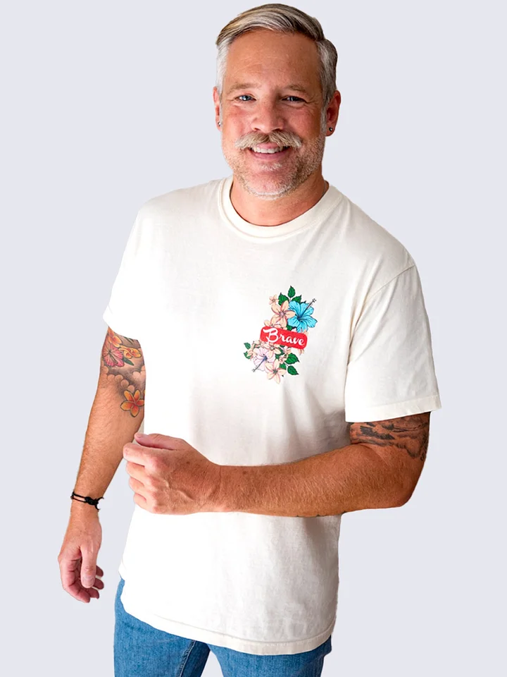 PREMIUM UNISEX T-SHIRT (front print) – BRAVE product image (2)