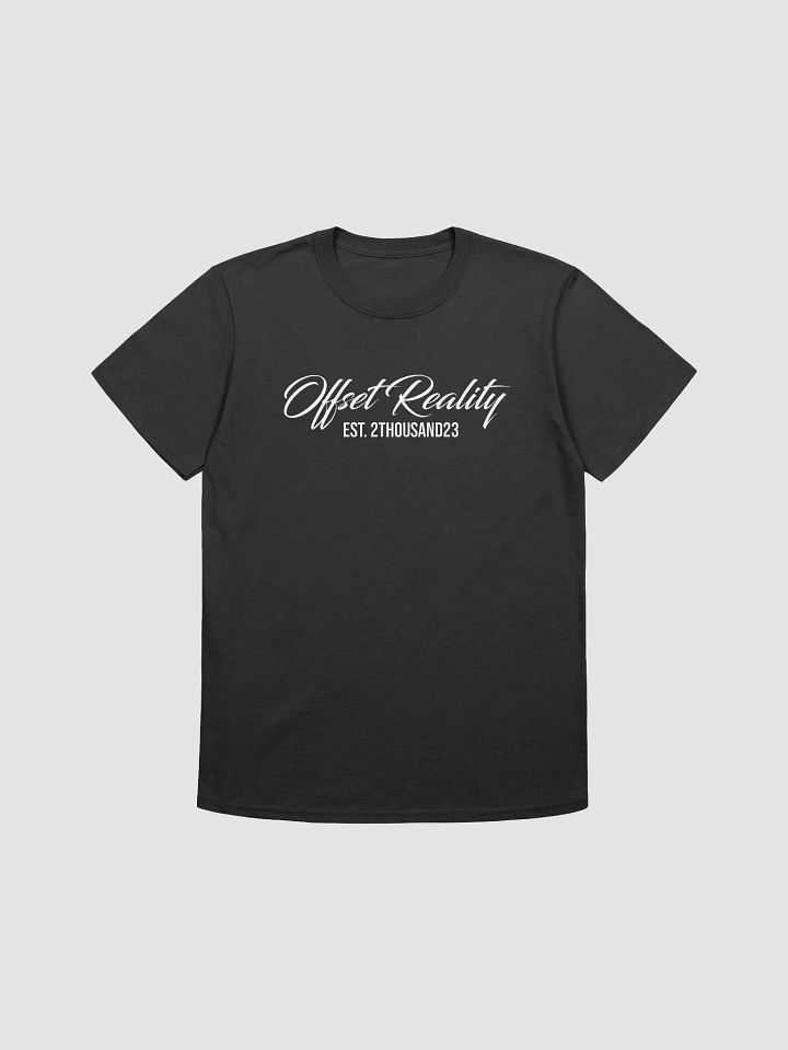 Offset Reality EST2K23 TEE (WHITE ON BLACK) product image (1)