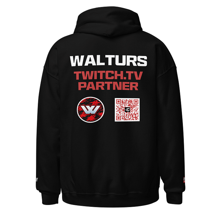 WALTURS BLACK COMICON HOODIE product image (1)