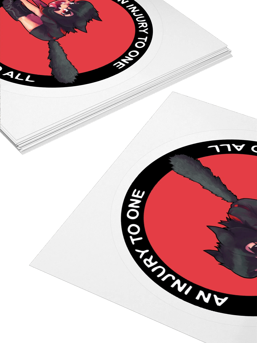 Alunya - “An Injury To One Is An Injury To All” Sticker product image (12)