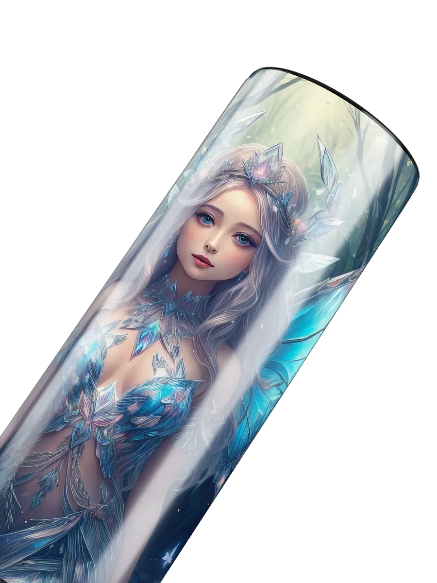 Crystal Night Fairy 20 oz Skinny Stainless Steel Tumbler - v2 product image (6)