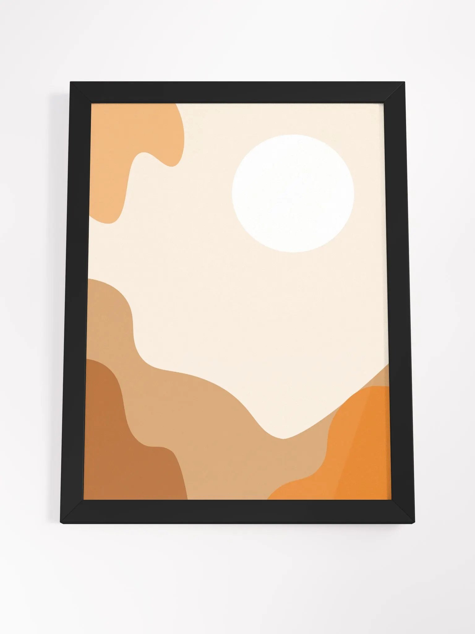 Sunrise Flow Framed Poster product image (39)