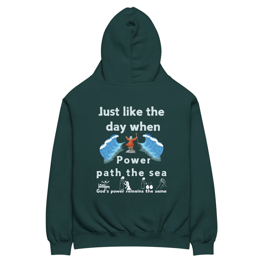God's power remains the same Unisex Hoodie product image (1)