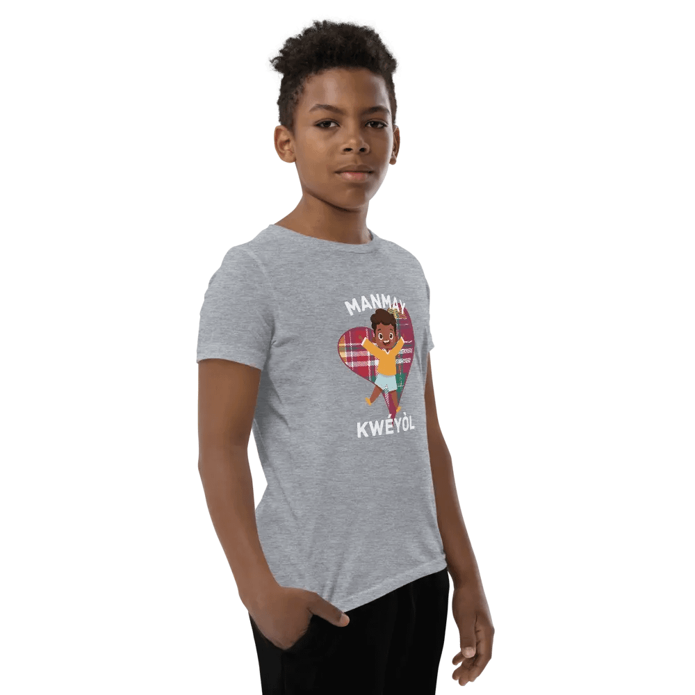MANMAY KWÉYÒL Madras Kids' T-Shirt product image (9)